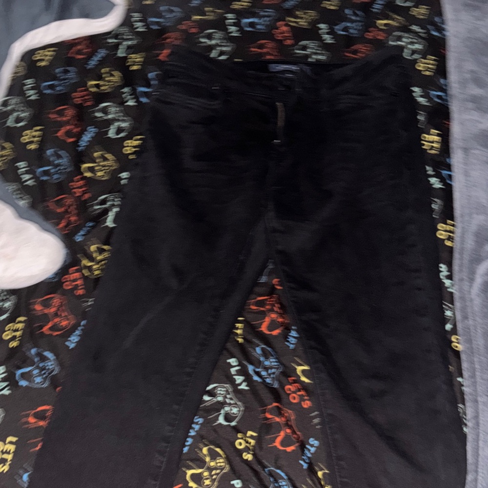 Black Denim Jeans